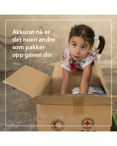 Mat til 3 barn på flukt